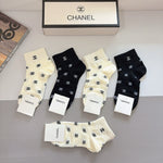 5-Pair Comfort Socks Set (1 BOX)-39