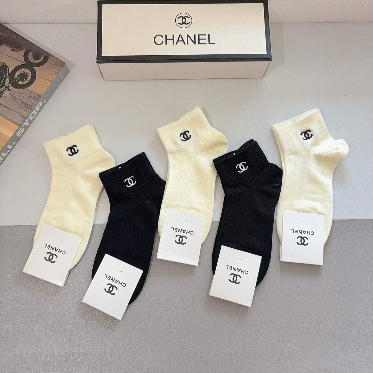5-Pair Comfort Socks Set (1 BOX)-42