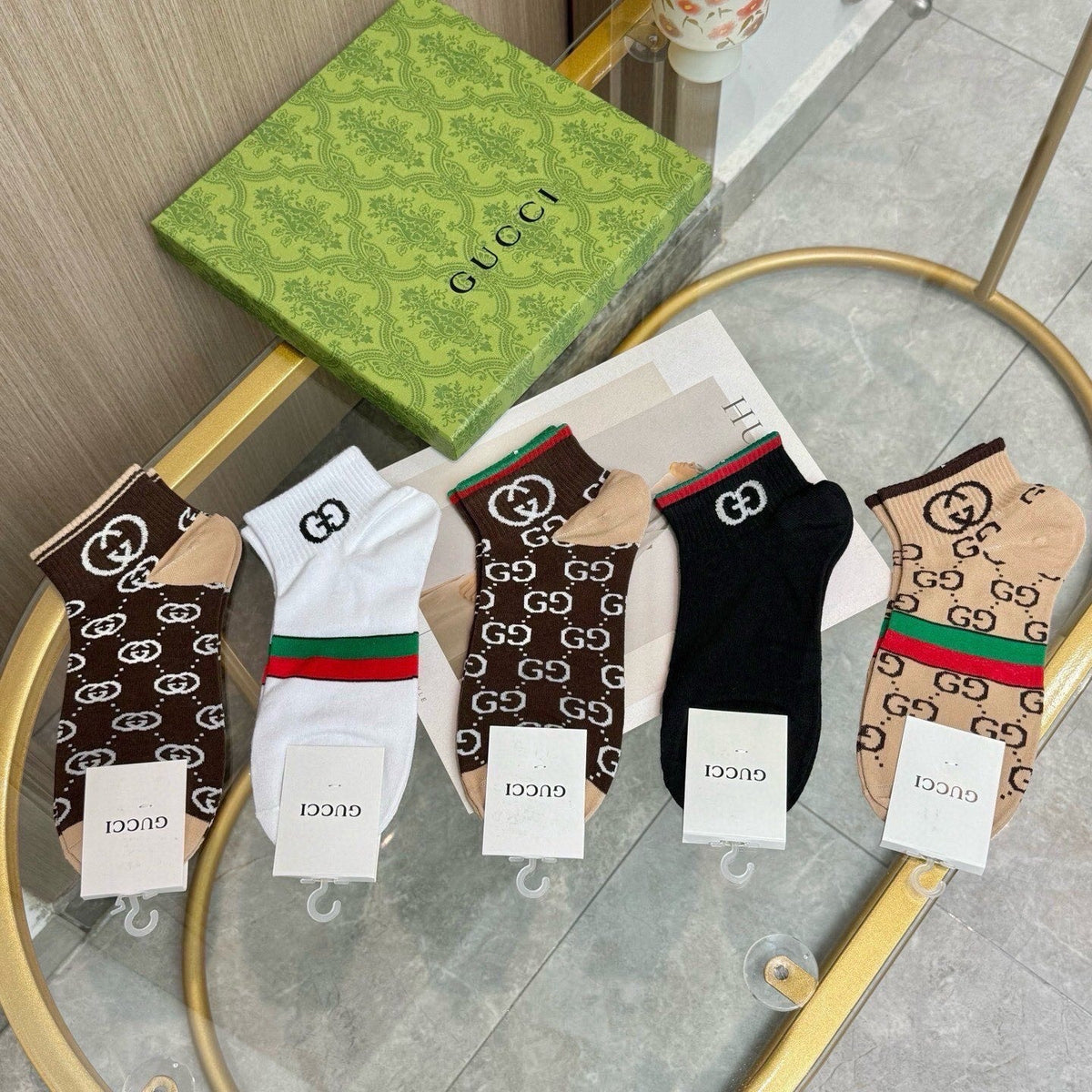 5-Pair Comfort Socks Set (1 BOX)-45