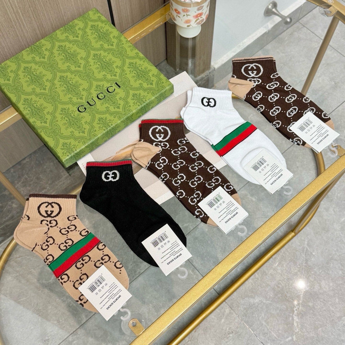 5-Pair Comfort Socks Set (1 BOX)-45