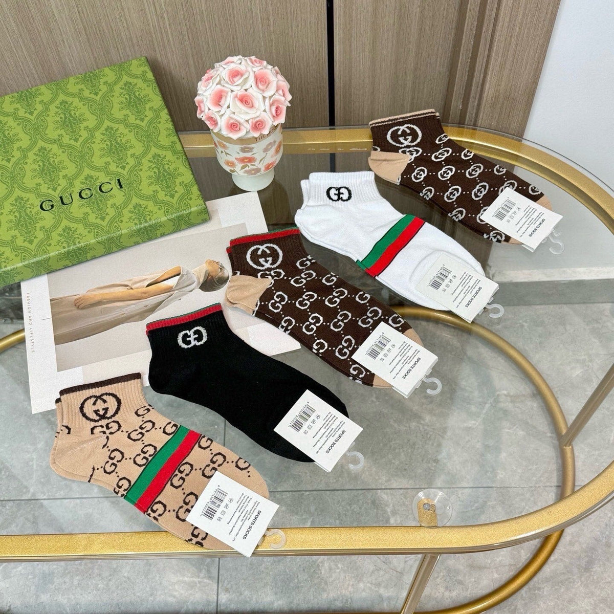 5-Pair Comfort Socks Set (1 BOX)-45
