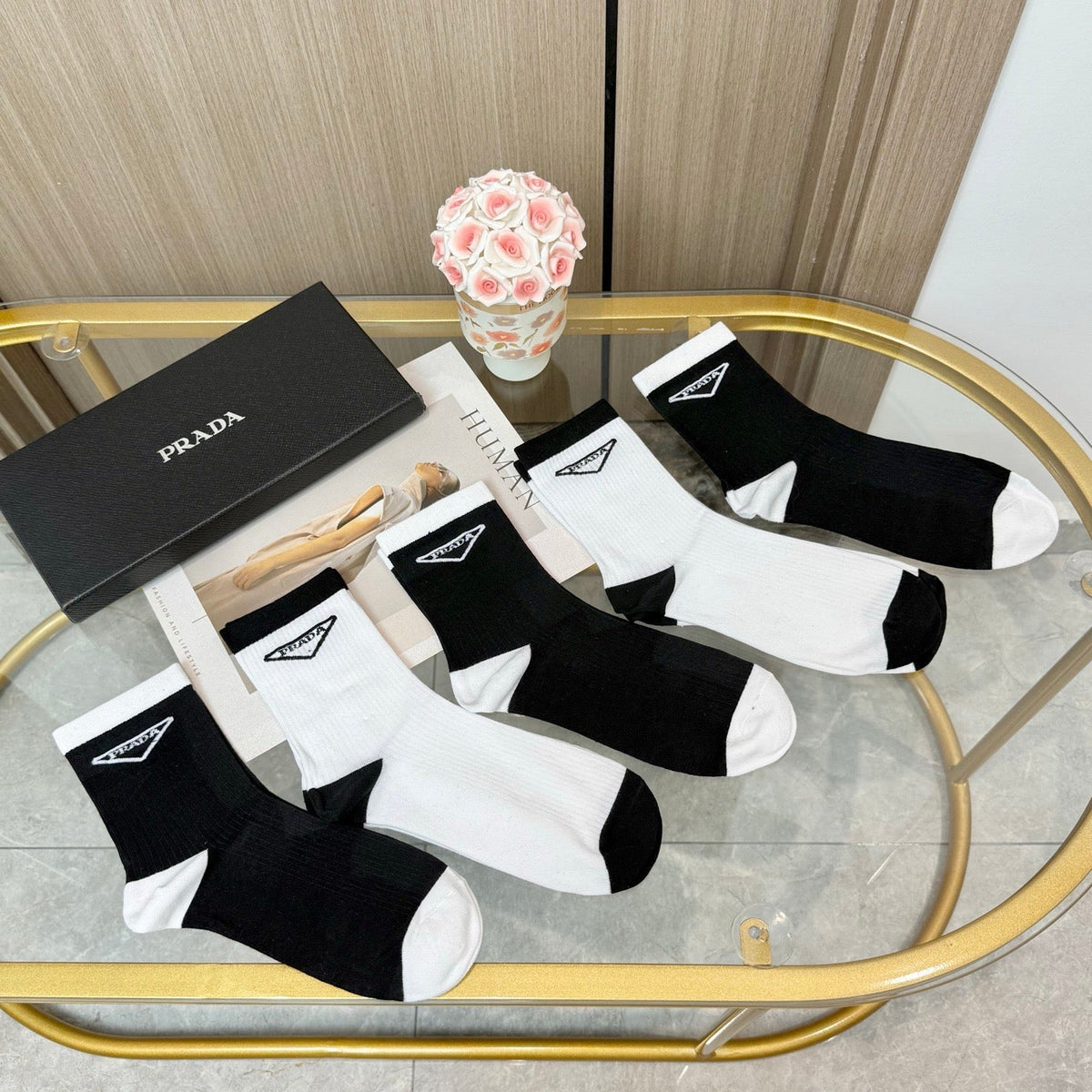 5-Pair Comfort Socks Set (1 BOX)-46