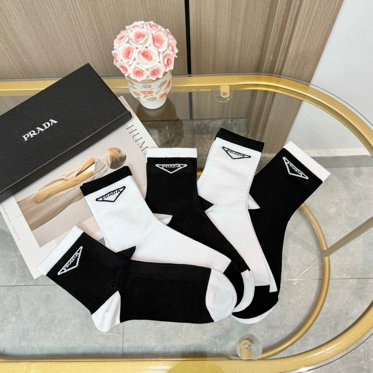 5-Pair Comfort Socks Set (1 BOX)-46