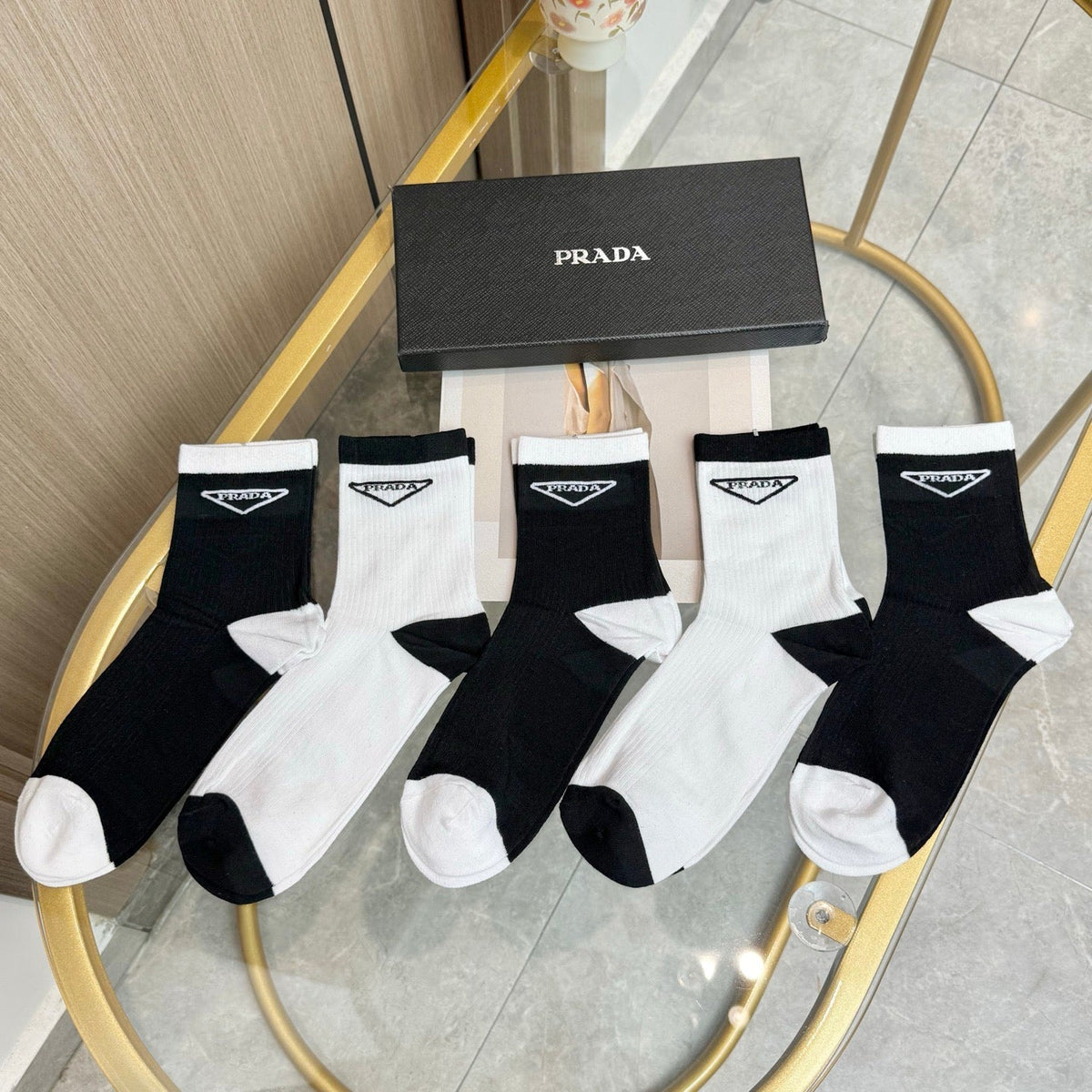 5-Pair Comfort Socks Set (1 BOX)-46