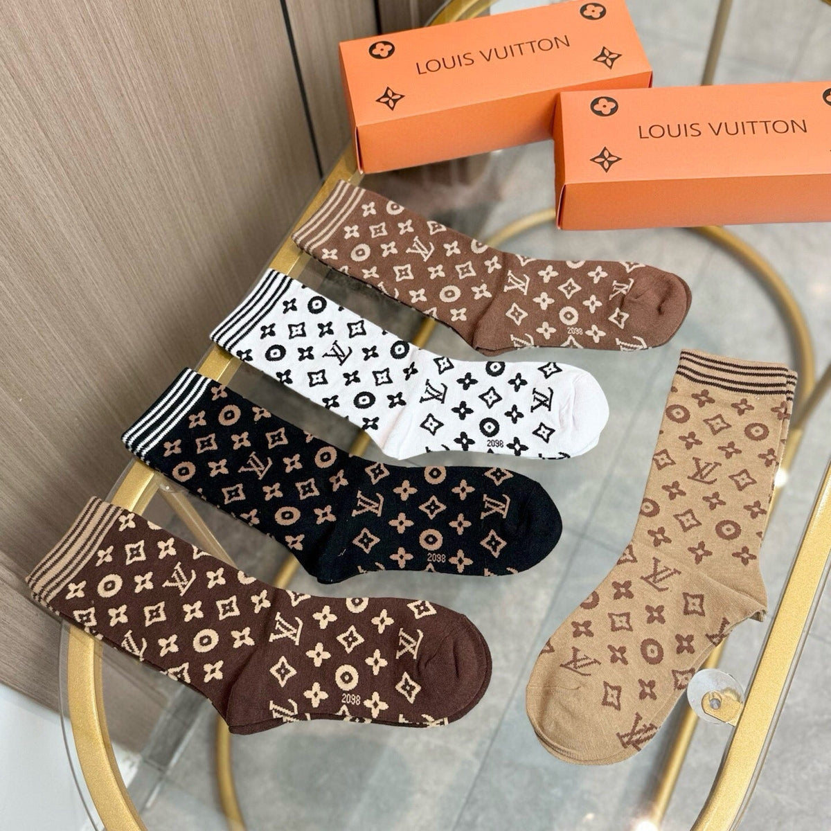 5-Pair Comfort Socks Set (1 BOX)-47