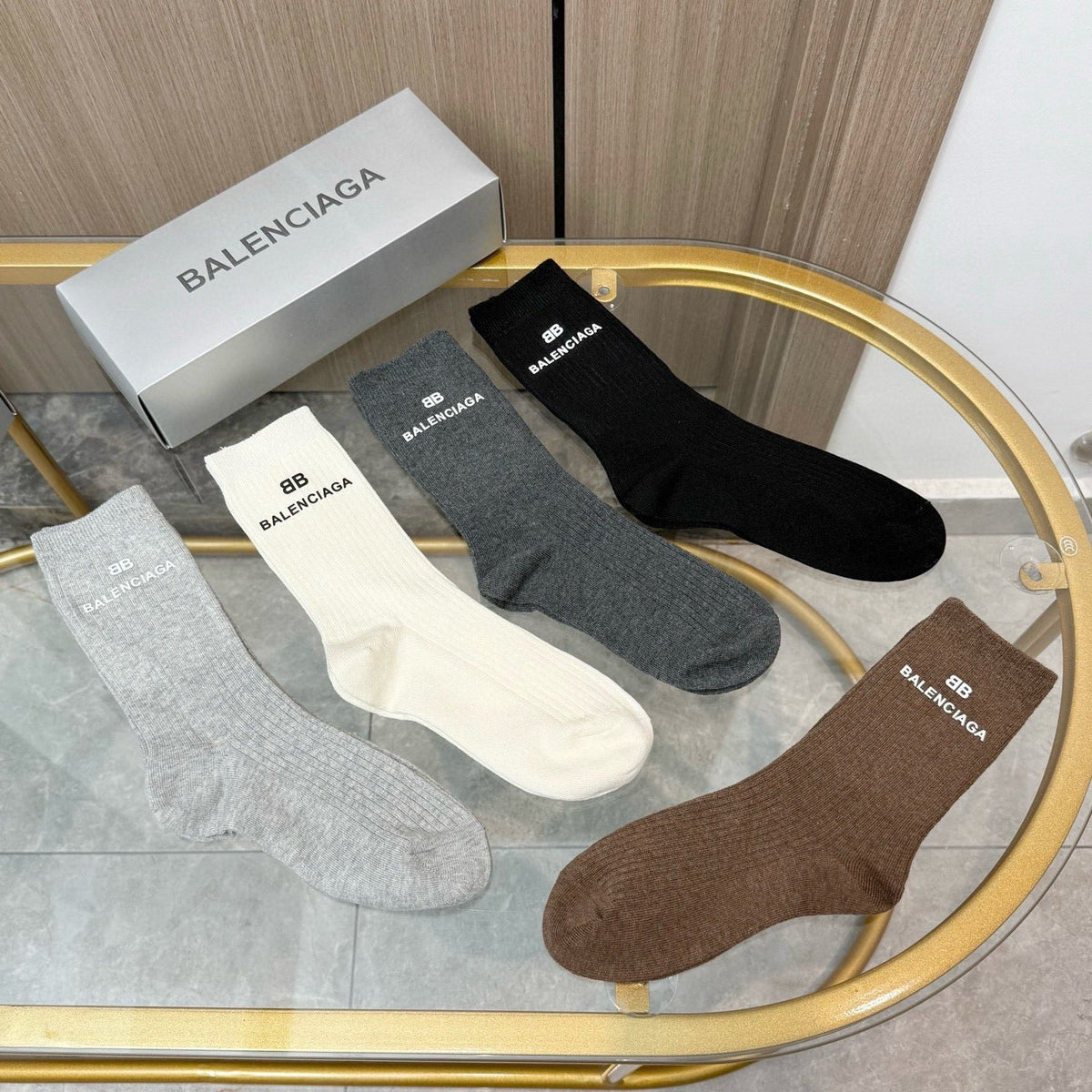 5-Pair Comfort Socks Set (1 BOX)-50