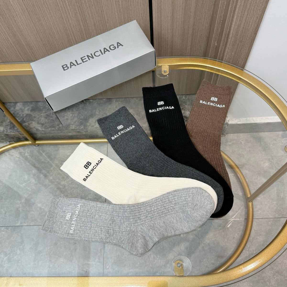 5-Pair Comfort Socks Set (1 BOX)-50