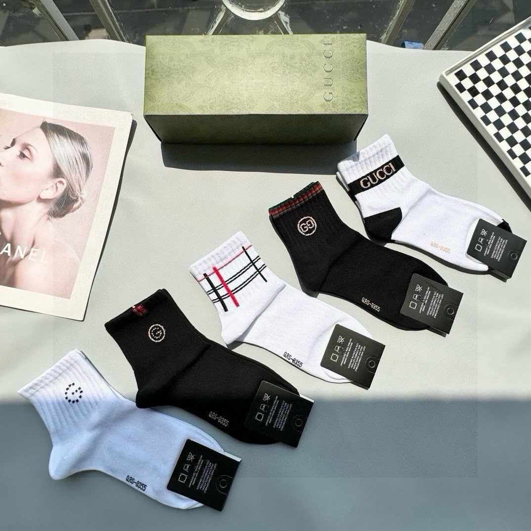 5-Pair Comfort Socks Set (1 BOX)-52