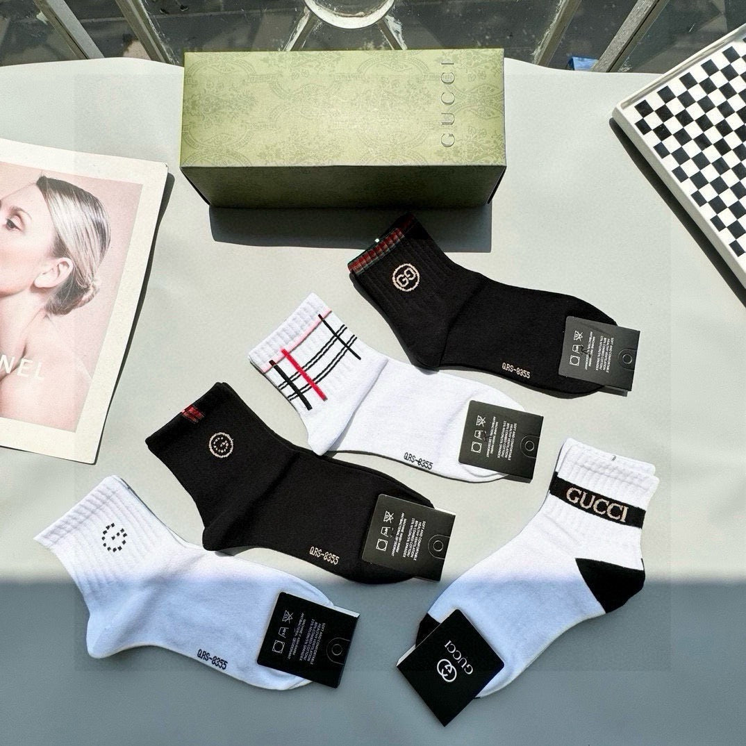 5-Pair Comfort Socks Set (1 BOX)-52
