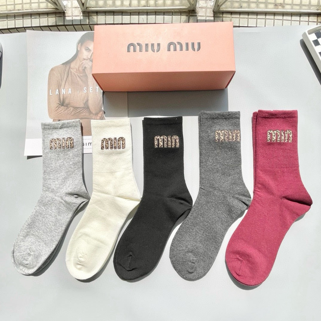 5-Pair Comfort Socks Set (1 BOX)-53