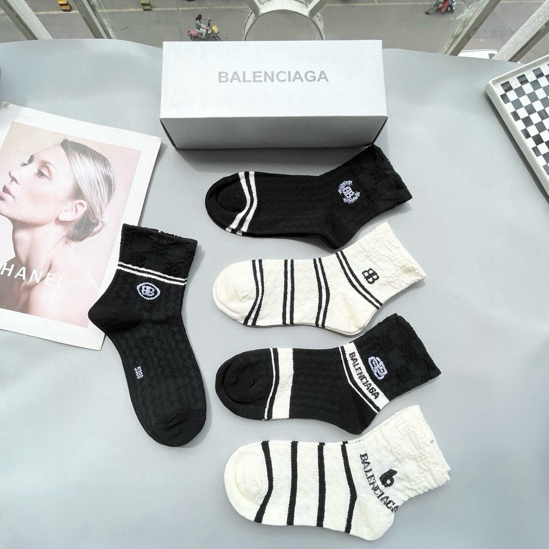 5-Pair Comfort Socks Set (1 BOX)-57