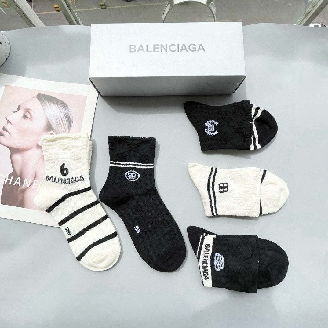 5-Pair Comfort Socks Set (1 BOX)-57