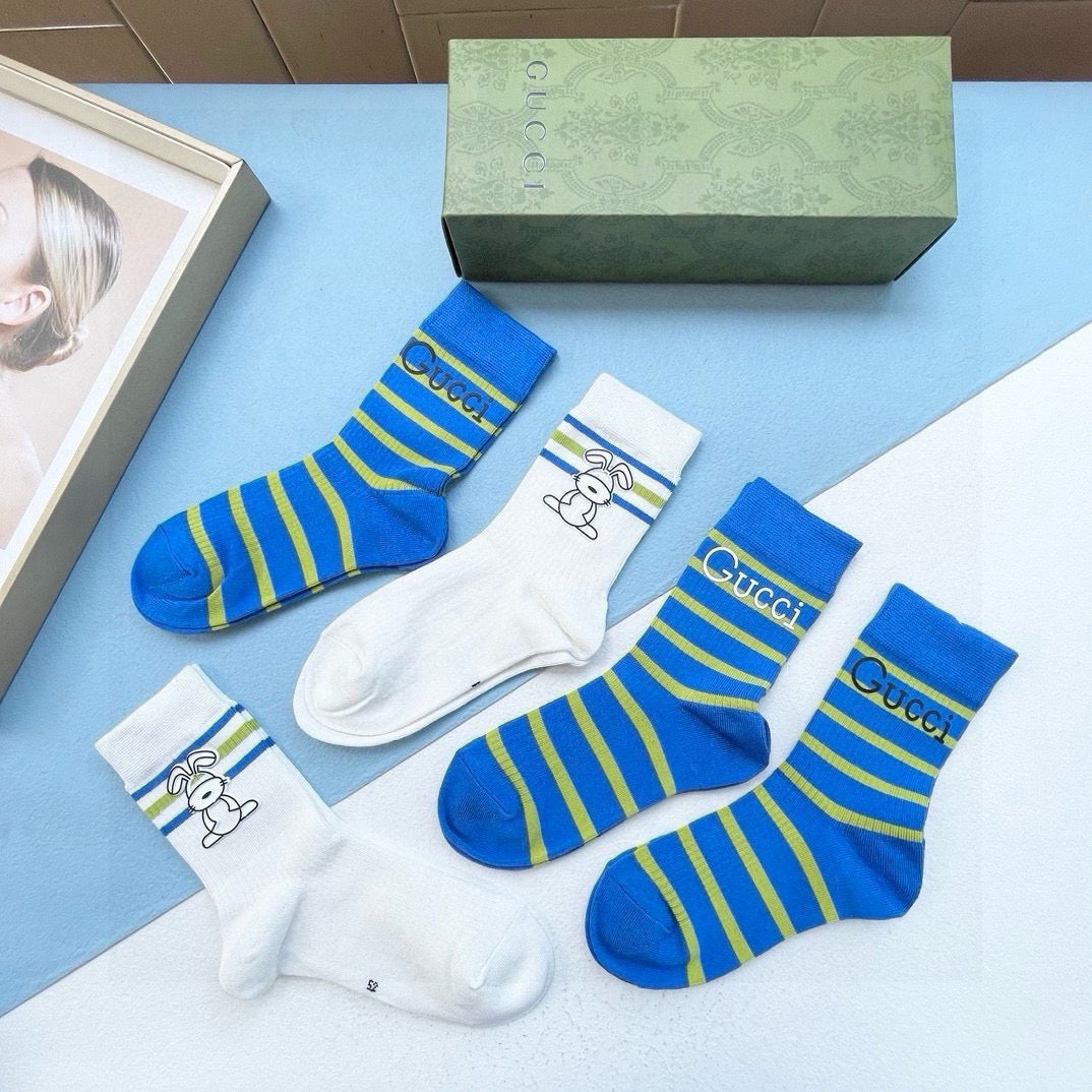 5-Pair Comfort Socks Set (1 BOX)-58