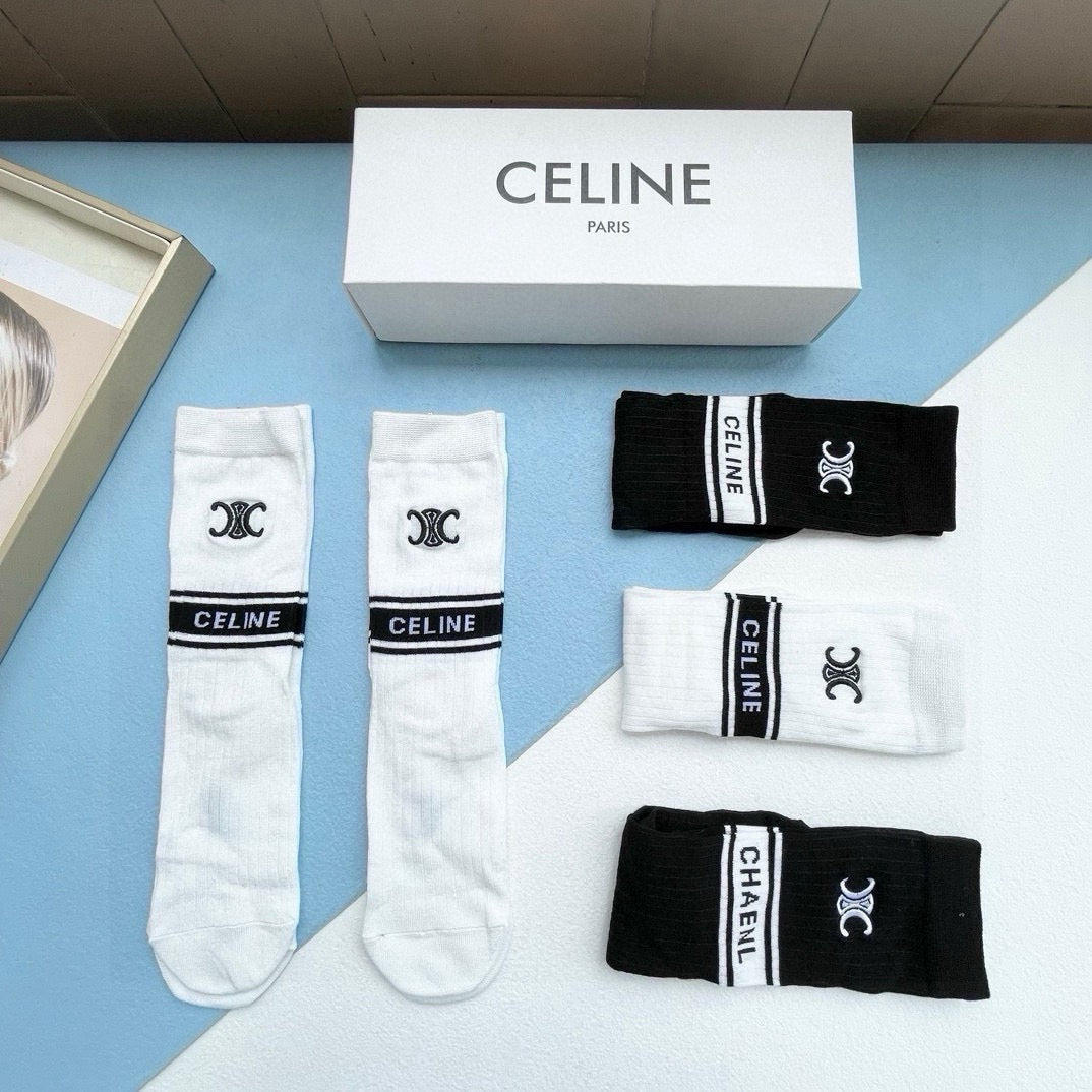 5-Pair Comfort Socks Set (1 BOX)-59