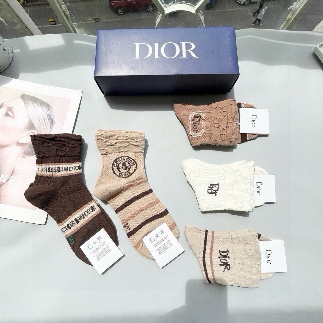 5-Pair Comfort Socks Set (1 BOX)-60