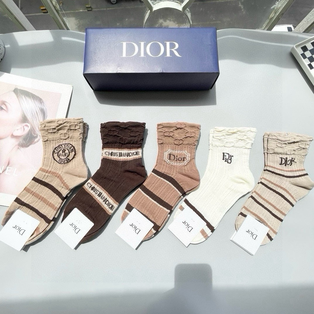 5-Pair Comfort Socks Set (1 BOX)-60