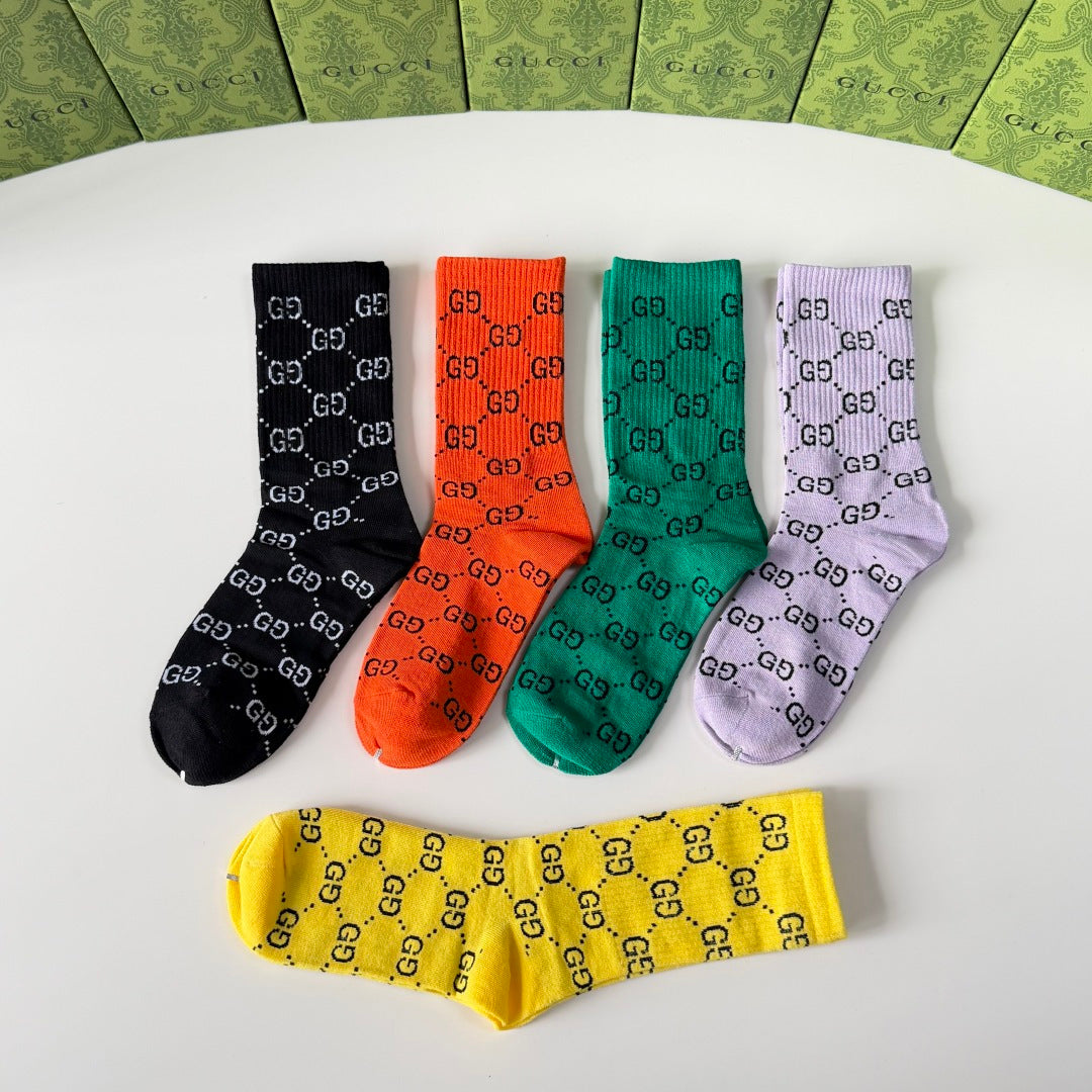 5-Pair Comfort Socks Set (1 BOX)-61