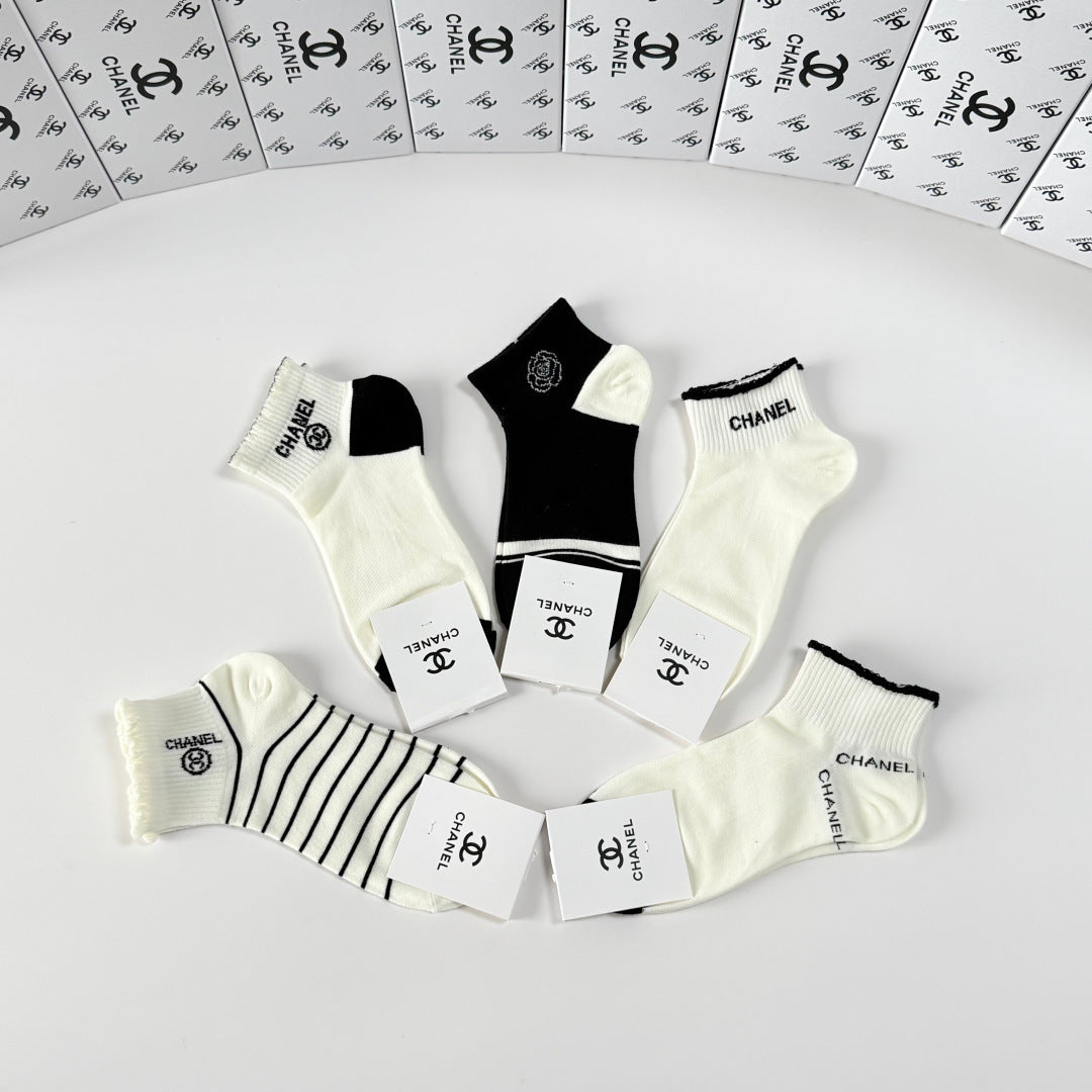 5-Pair Comfort Socks Set (1 BOX)-66