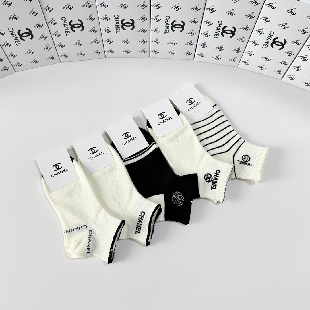 5-Pair Comfort Socks Set (1 BOX)-66