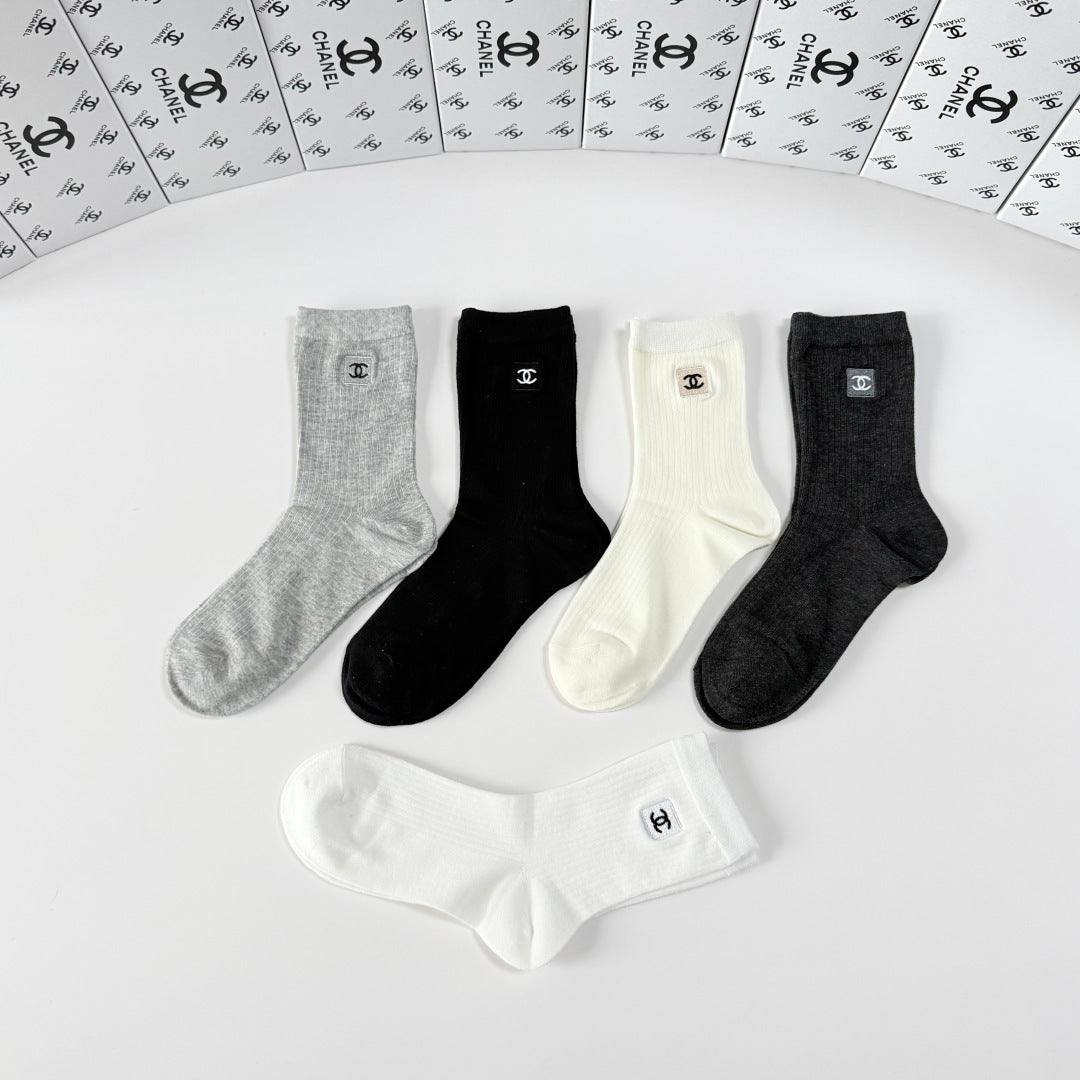5-Pair Comfort Socks Set (1 BOX)-68