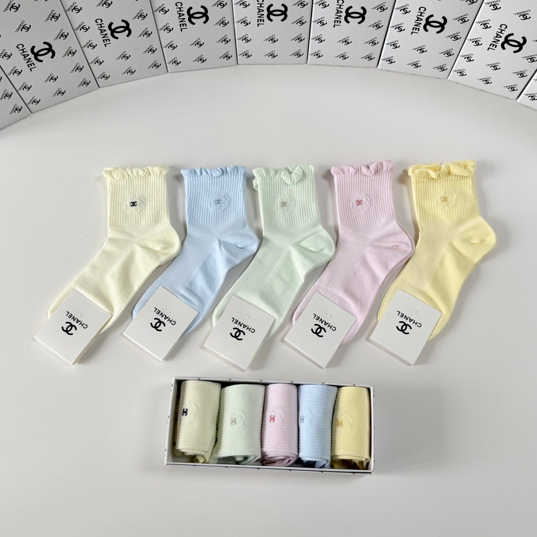 5-Pair Comfort Socks Set (1 BOX)-72