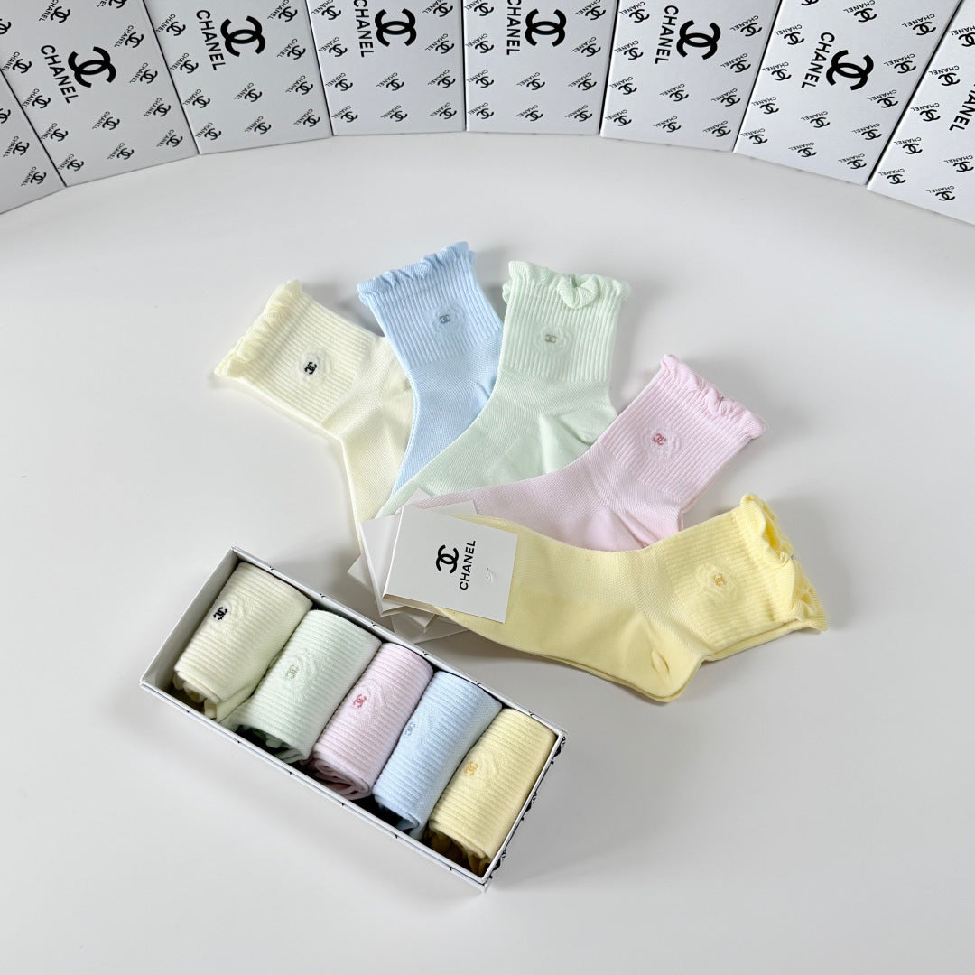5-Pair Comfort Socks Set (1 BOX)-72