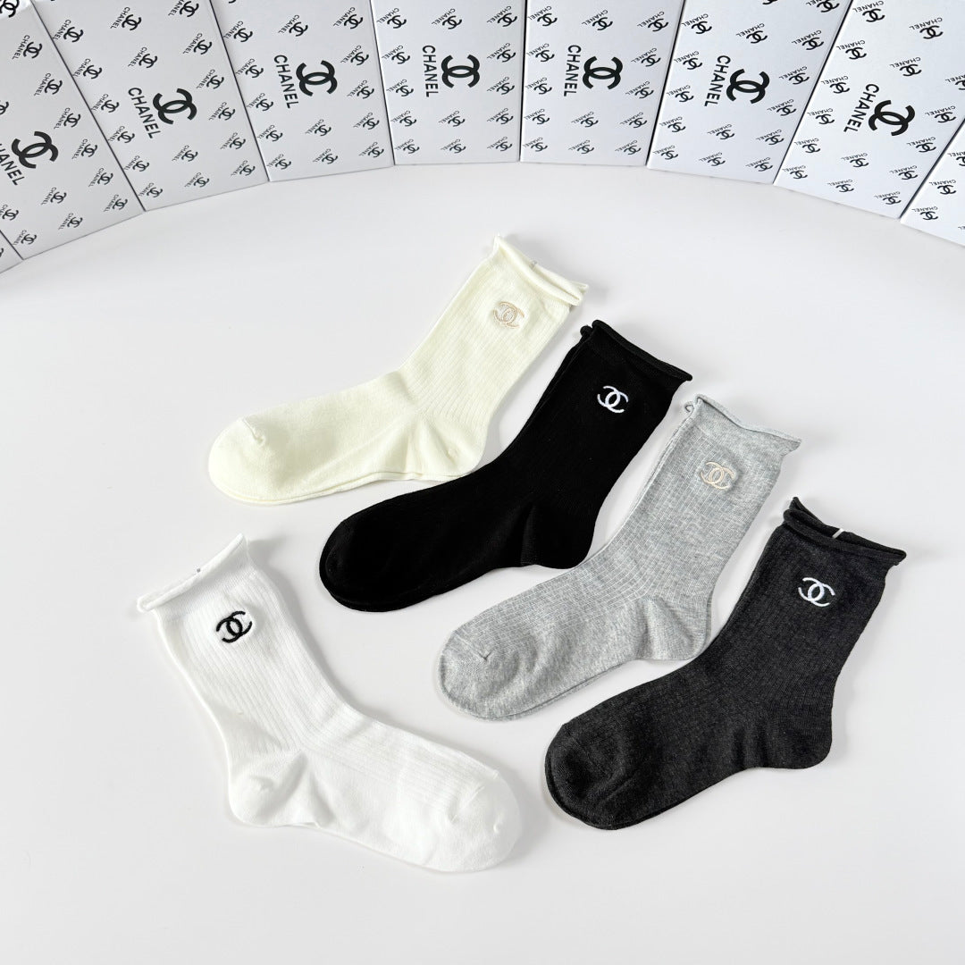 5-Pair Comfort Socks Set (1 BOX)-74