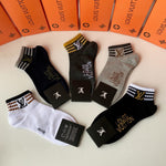 5-Pair Comfort Socks Set (1 BOX)-77