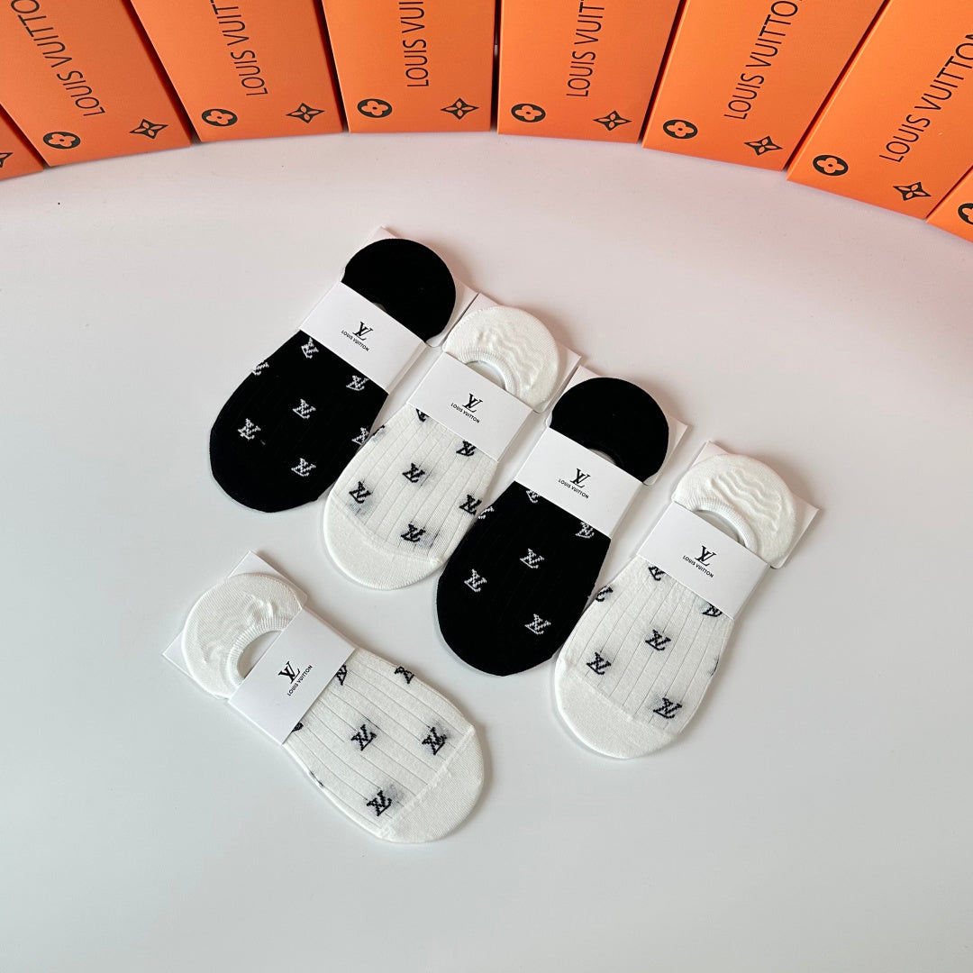 5-Pair Comfort Socks Set (1 BOX)-78