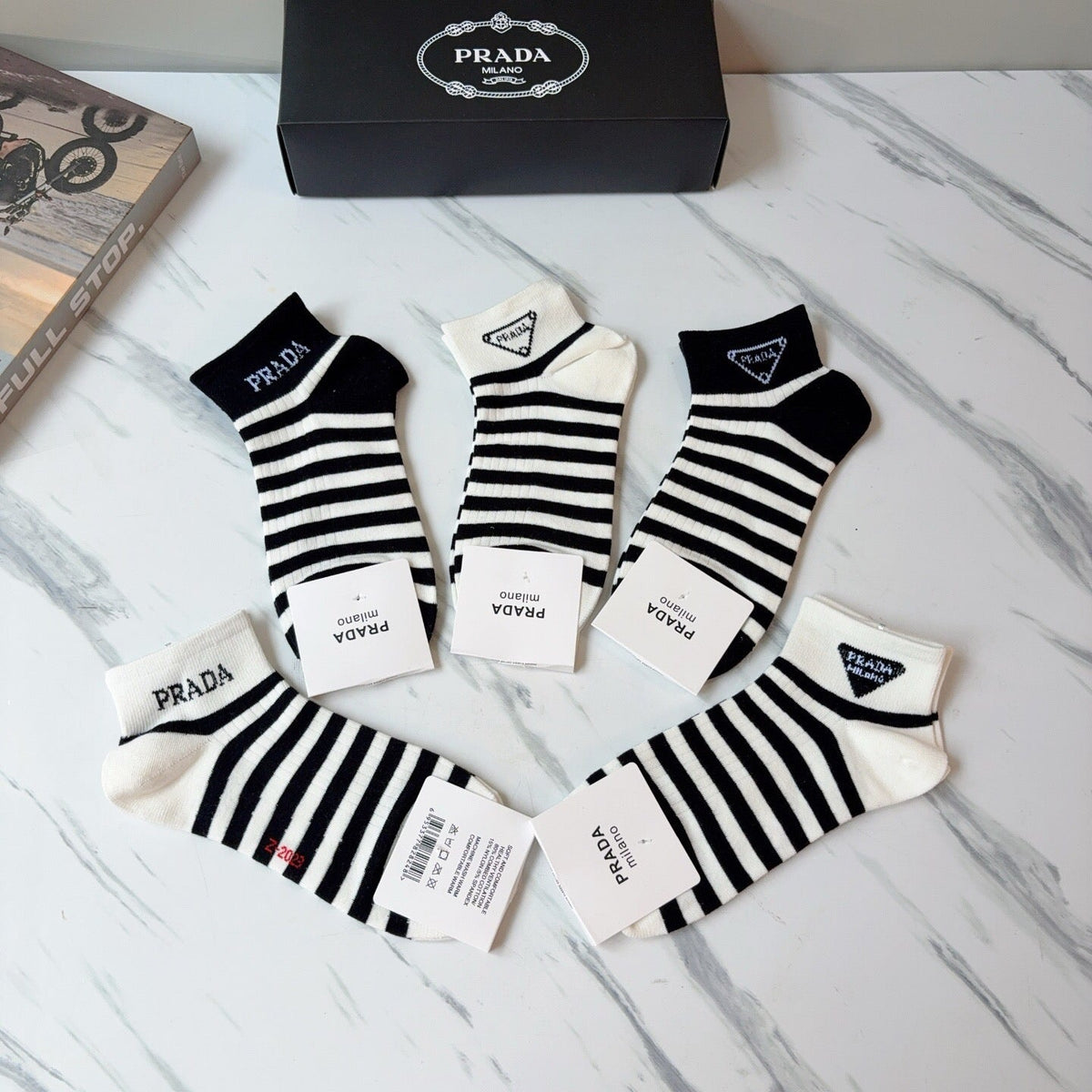 5-Pair Comfort Socks Set (1 BOX)-85