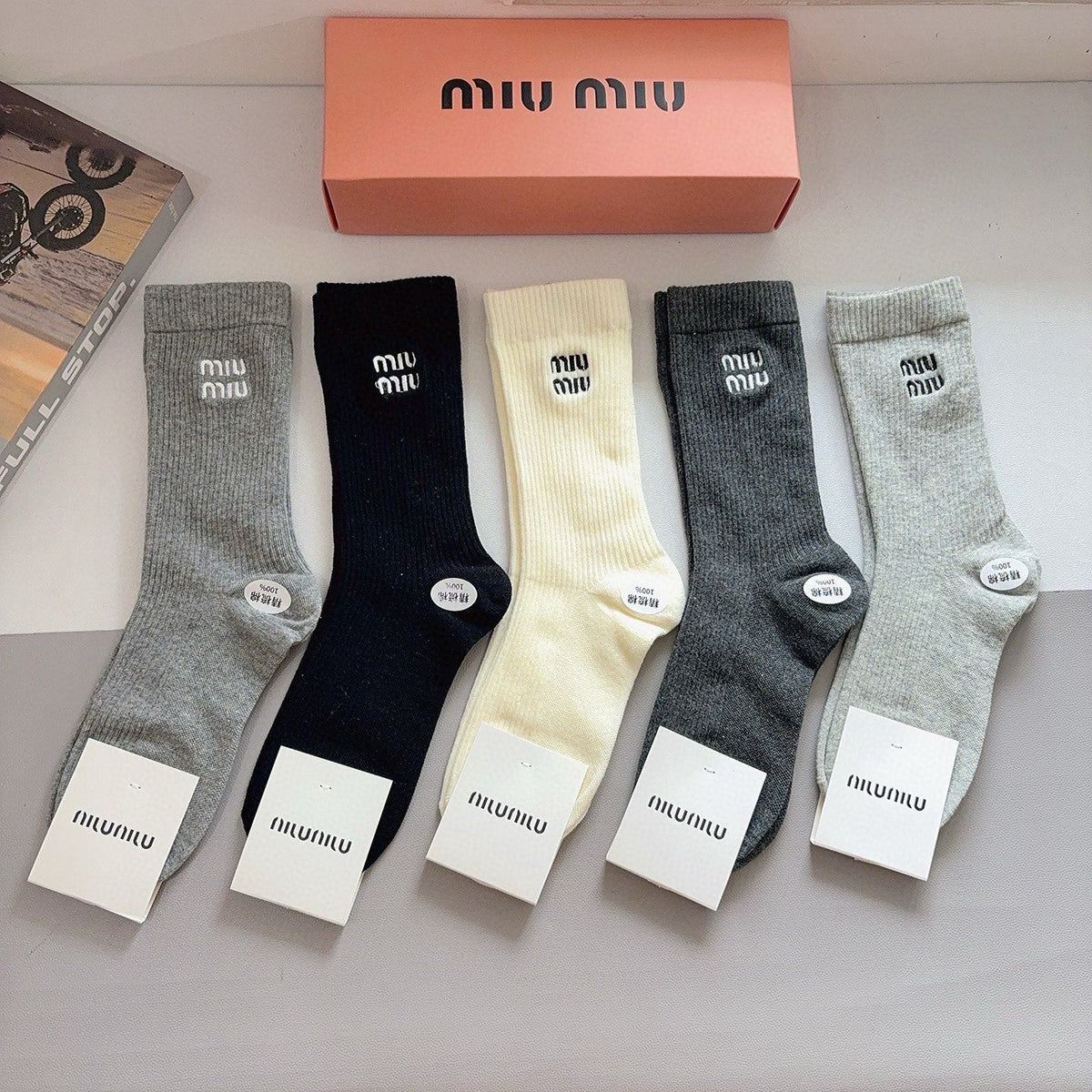 5-Pair Comfort Socks Set (1 BOX)-87
