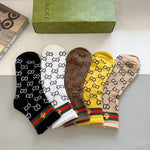 5-Pair Comfort Socks Set (1 BOX)-89