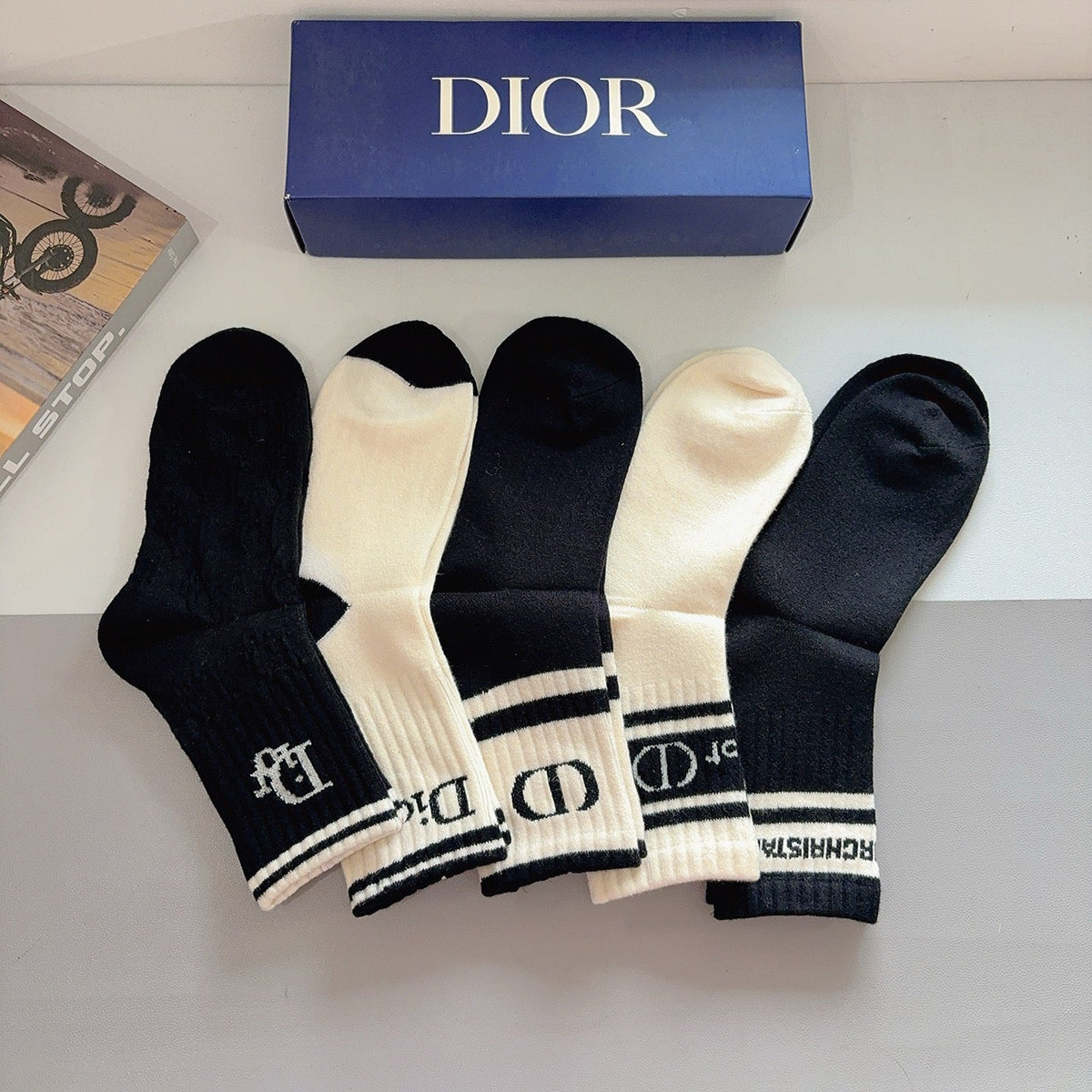 5-Pair Comfort Socks Set (1 BOX)-92