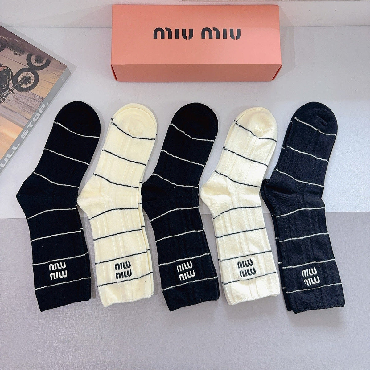 5-Pair Comfort Socks Set (1 BOX)-95