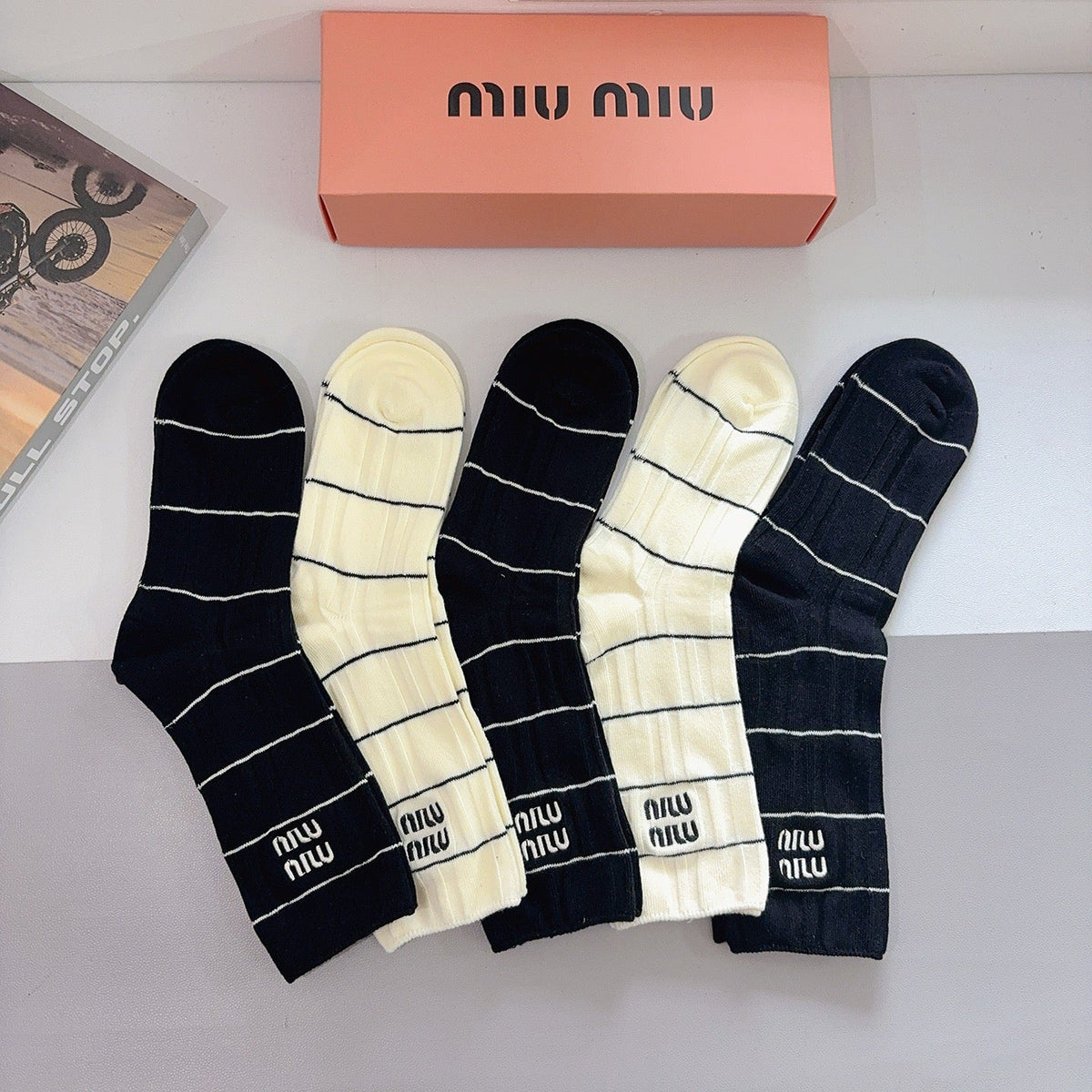 5-Pair Comfort Socks Set (1 BOX)-95