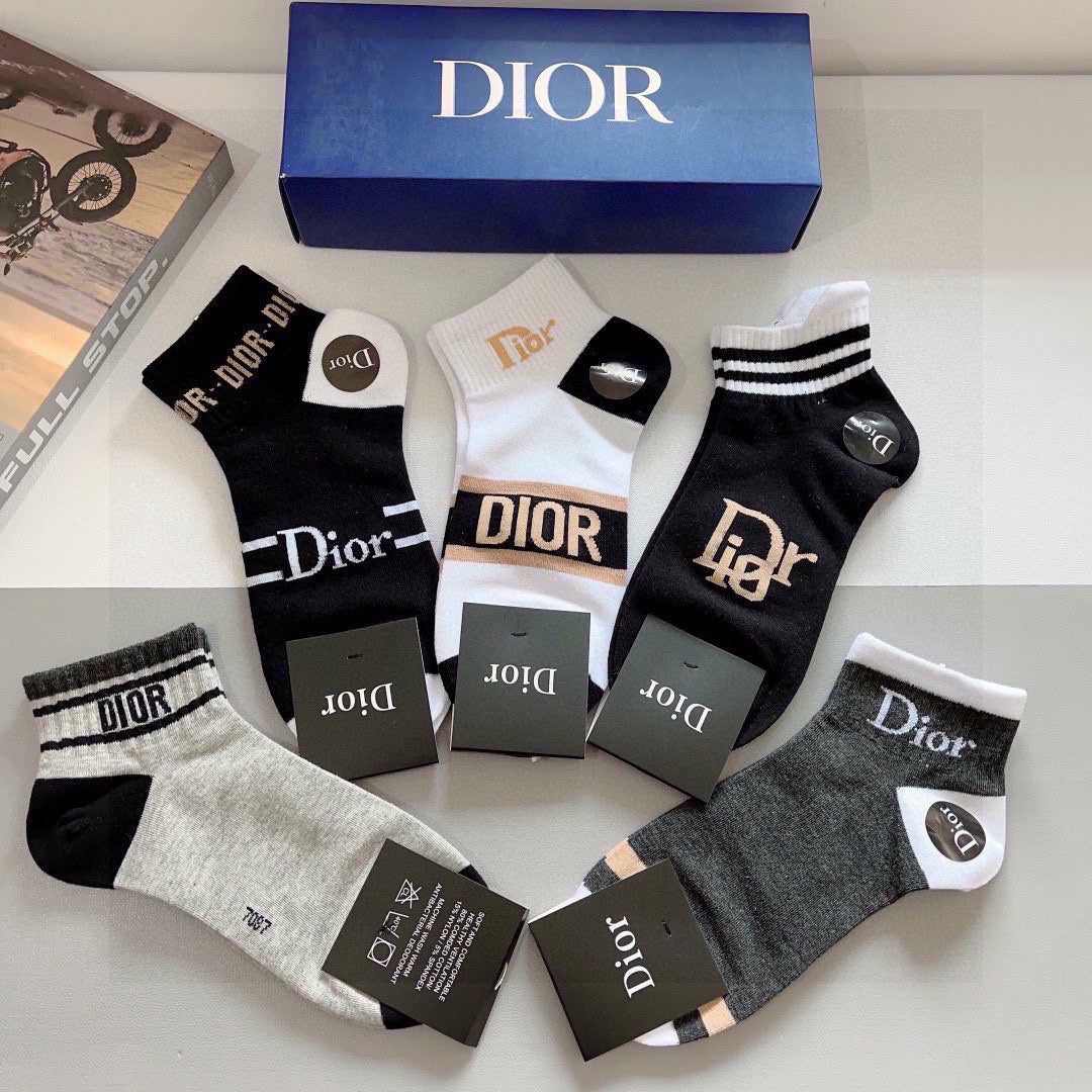 5-Pair Comfort Socks Set (1 BOX)-96