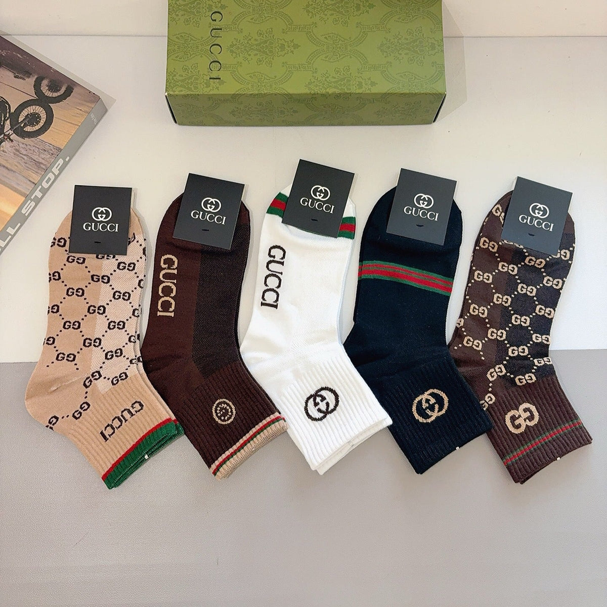 5-Pair Comfort Socks Set (1 BOX)-99