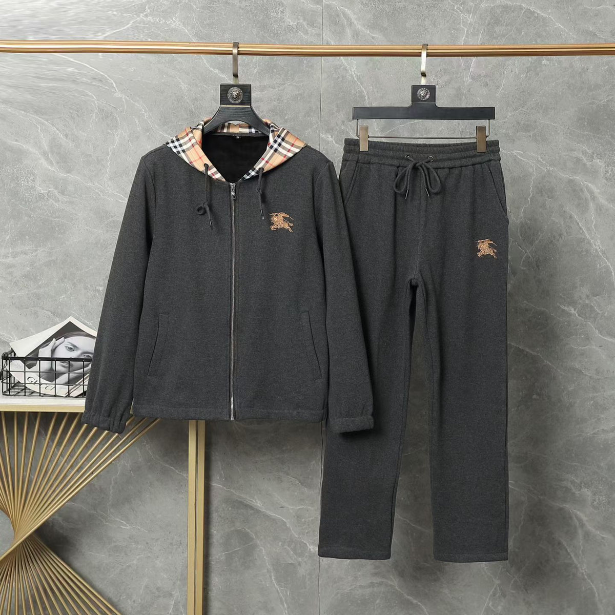 Fall Outfit Set – Stylish Top & Pants Two-Piece Set-1033