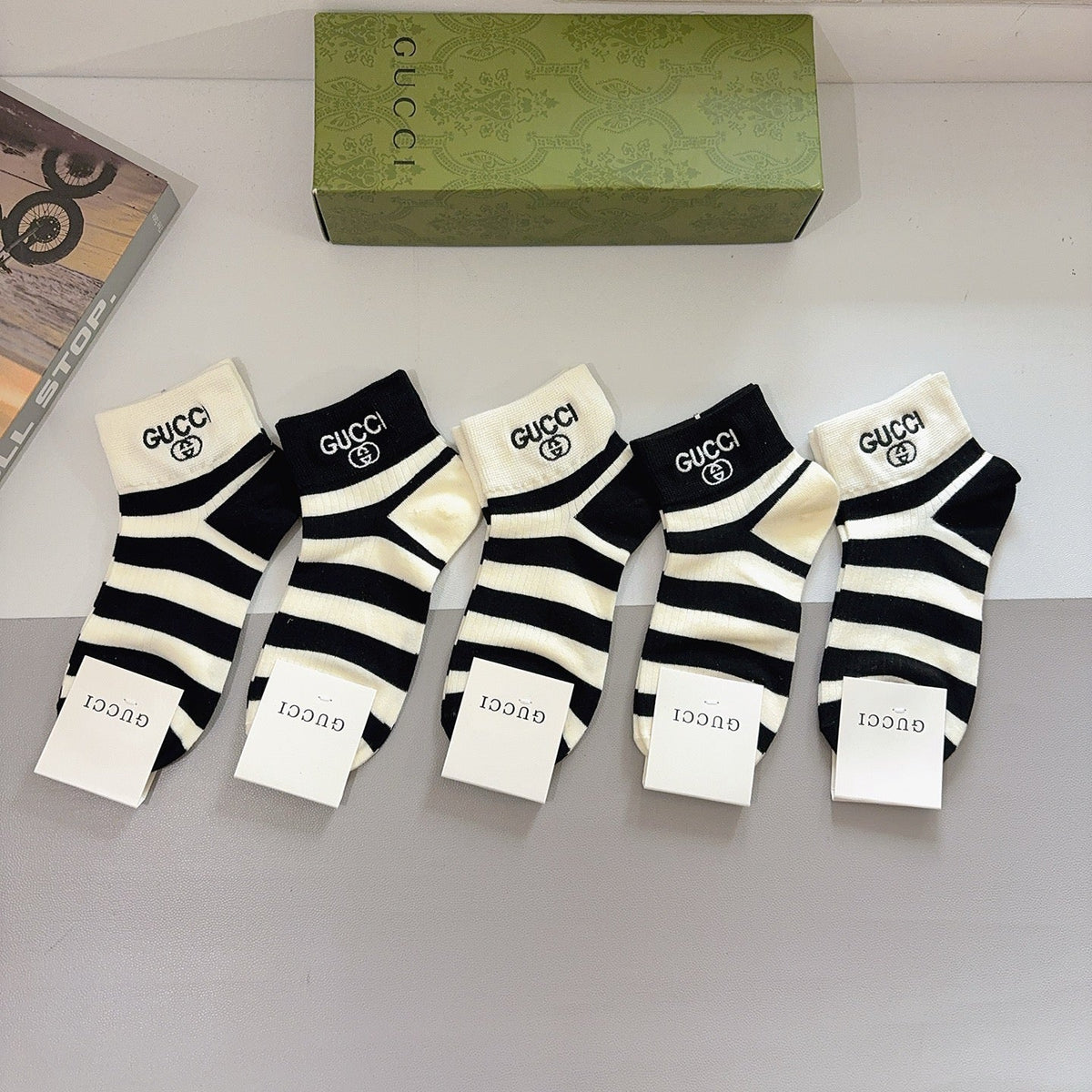 5-Pair Comfort Socks Set (1 BOX)-101