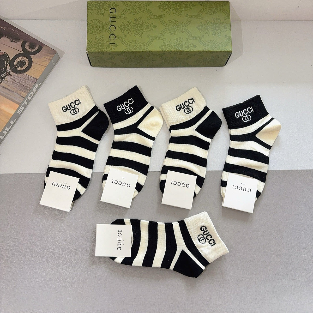 5-Pair Comfort Socks Set (1 BOX)-101
