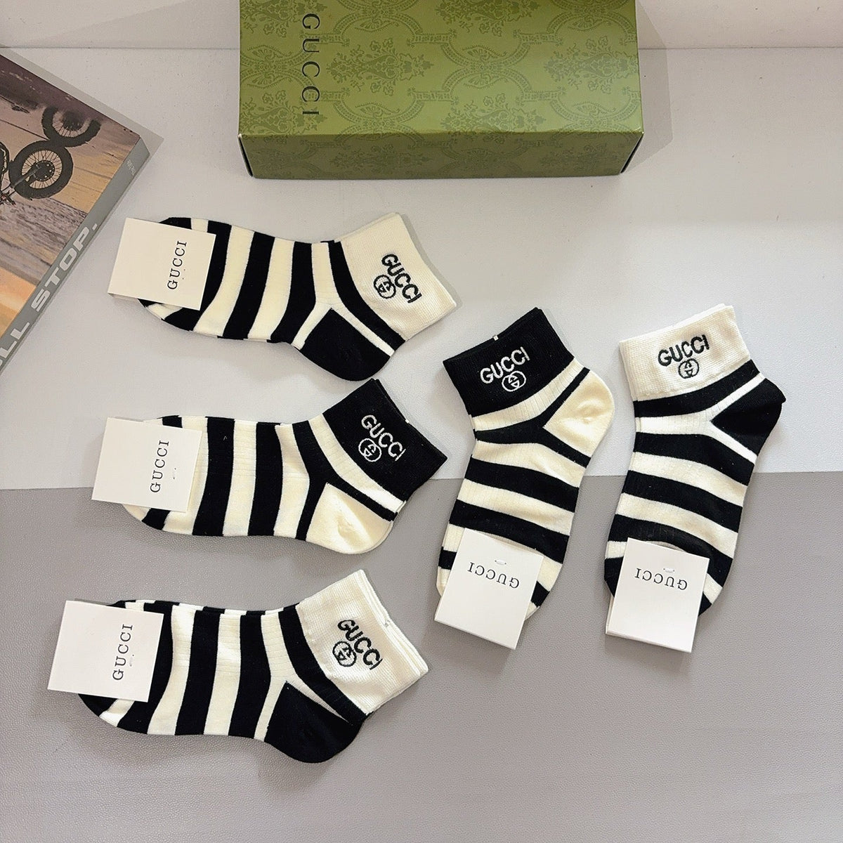 5-Pair Comfort Socks Set (1 BOX)-101