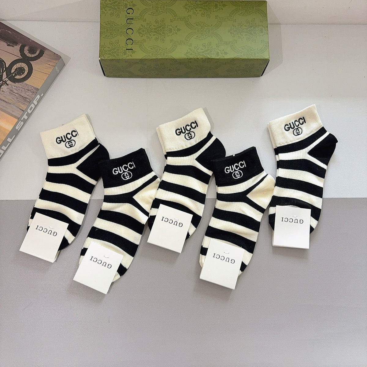 5-Pair Comfort Socks Set (1 BOX)-101