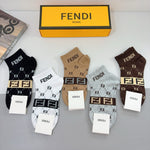 5-Pair Comfort Socks Set (1 BOX)-102