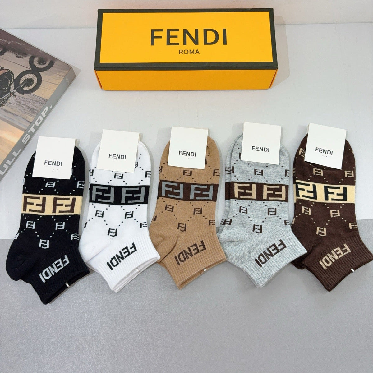 5-Pair Comfort Socks Set (1 BOX)-102