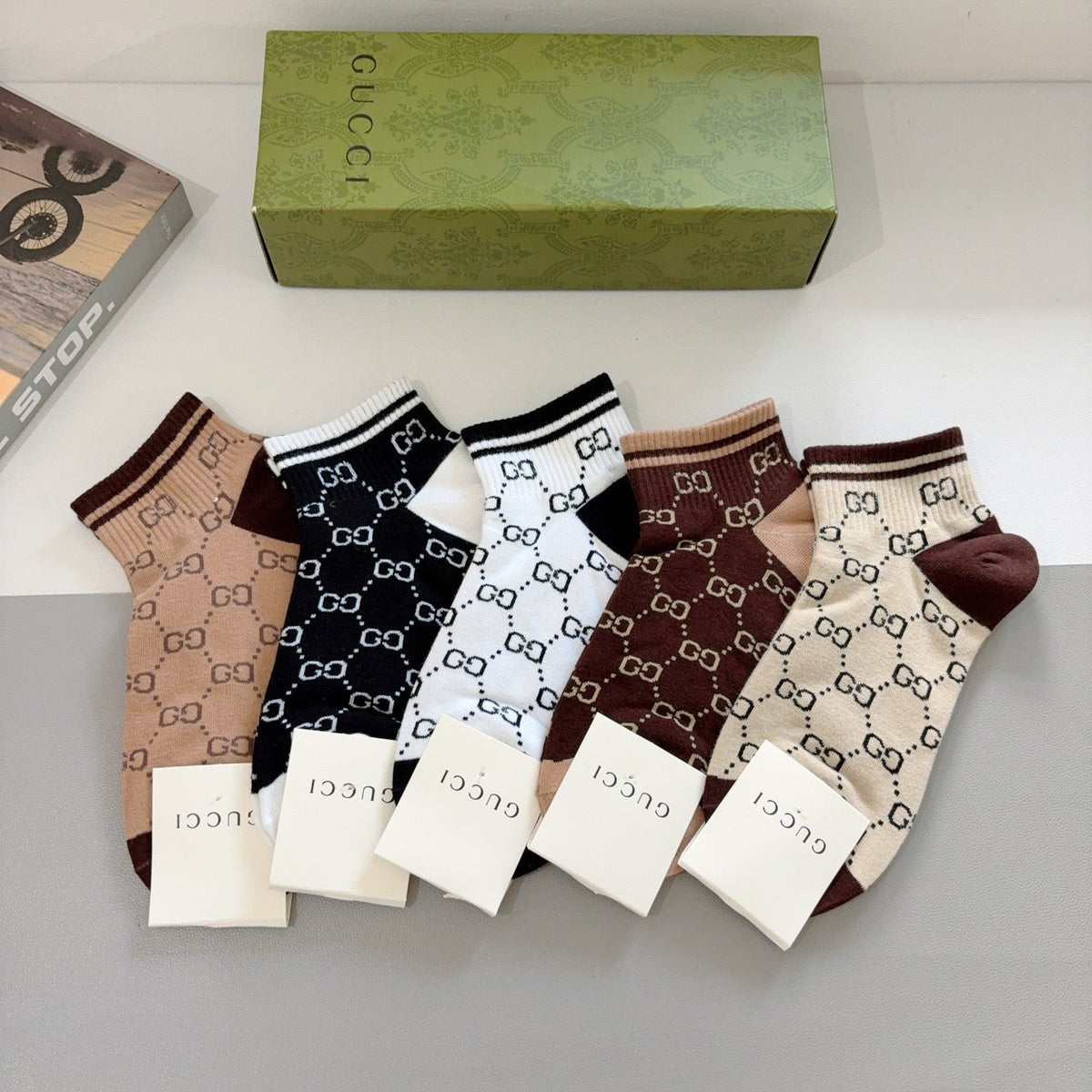 5-Pair Comfort Socks Set (1 BOX)-103