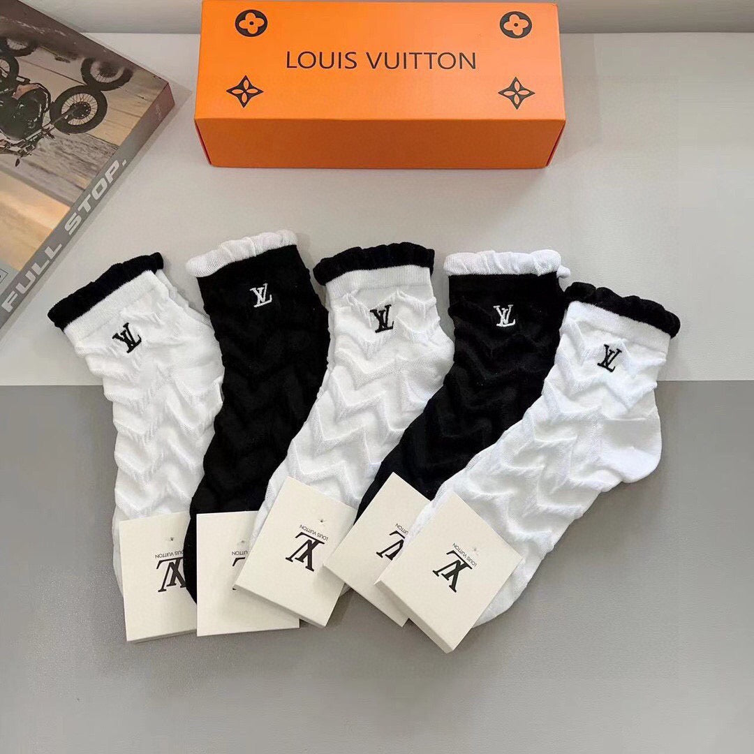 5-Pair Comfort Socks Set (1 BOX)-104