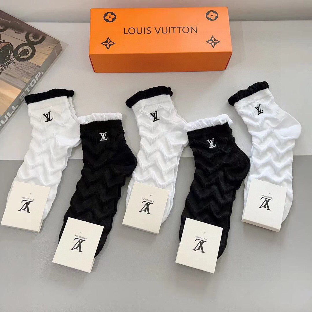 5-Pair Comfort Socks Set (1 BOX)-104