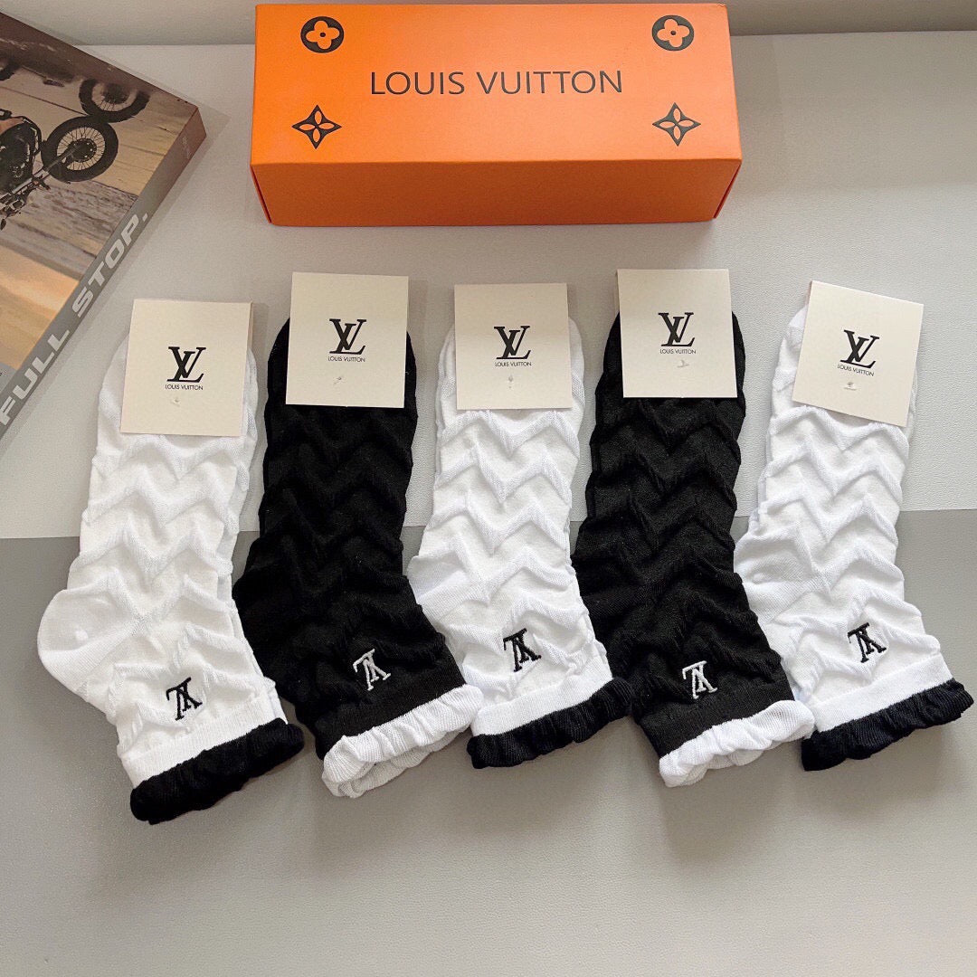 5-Pair Comfort Socks Set (1 BOX)-104