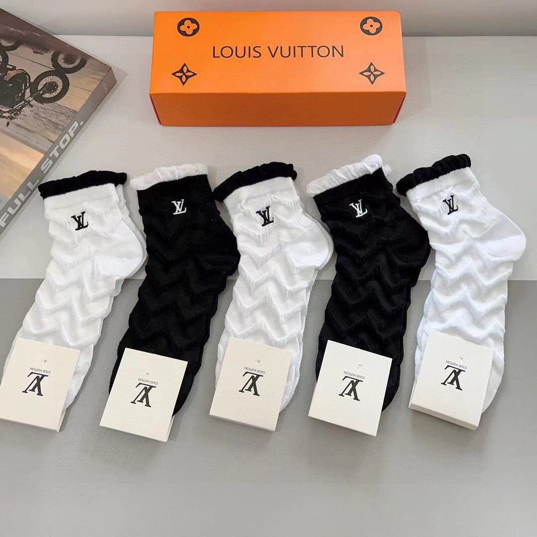5-Pair Comfort Socks Set (1 BOX)-104