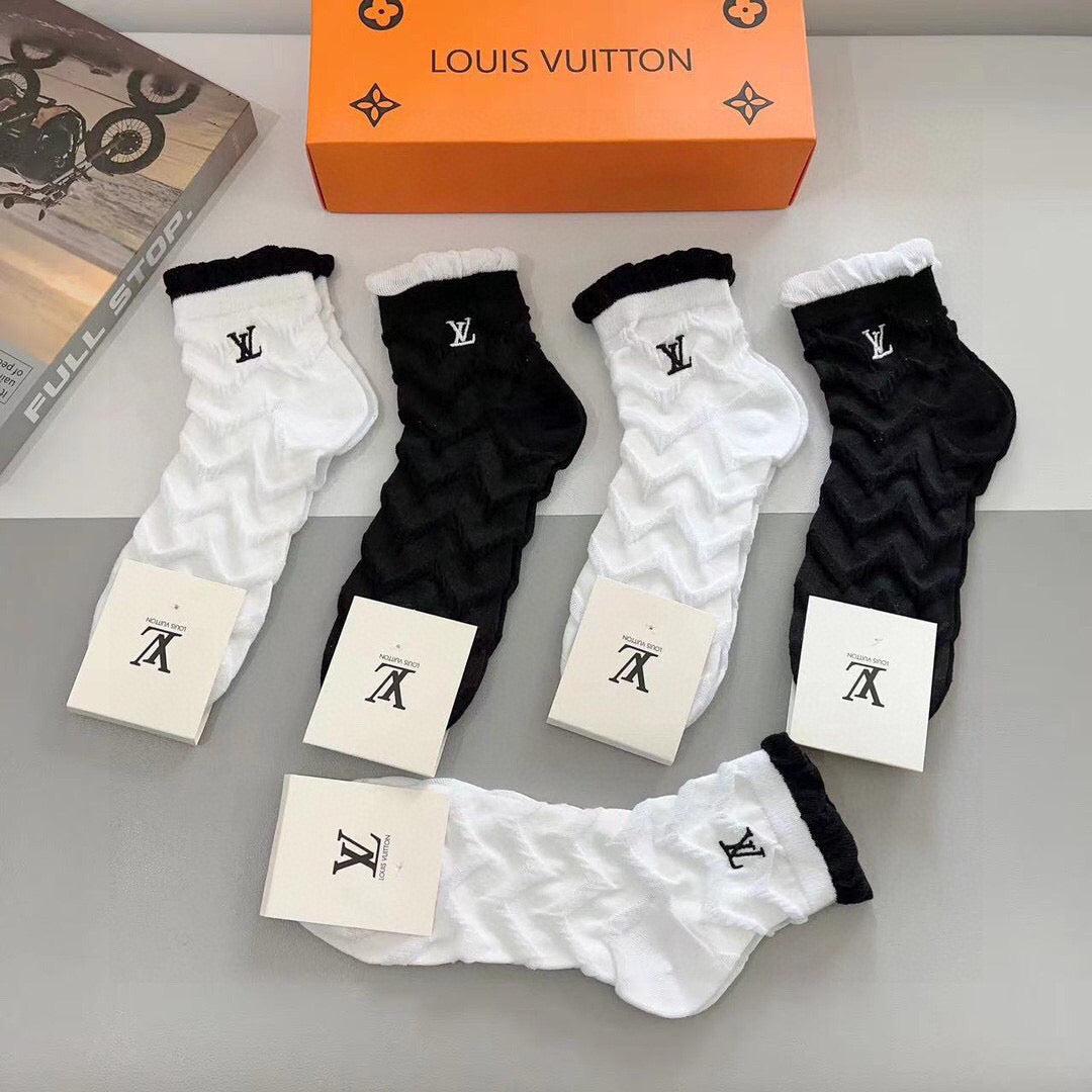 5-Pair Comfort Socks Set (1 BOX)-104